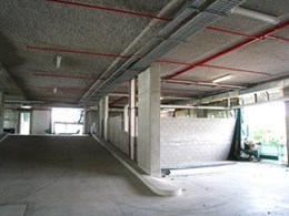 Envirospray 300 and Thermospray 800 Spray-On Thermal Insulation for Car Park Slabs