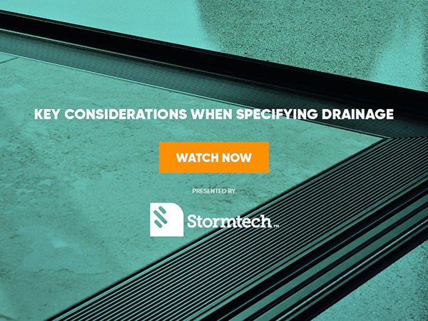 Key Considerations when Specifying Drainage