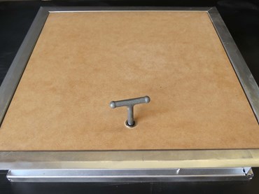 Concealed hinge – Ceiling hatch: 1 hour - 90 minute - 2 hour