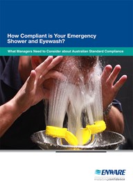 How compliant is your emergency shower and eyewash?