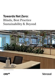 Towards net zero: Blinds, best practice sustainability & beyond