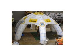 Superdome inflatable buildings available from Giant Inflatables