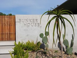 Concrete provides structure and finish to Bunker House