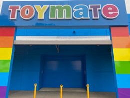 New Toymate store secured with ATDC’s RS3 commercial roller shutters