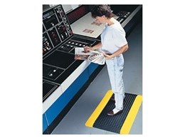 Safety Alert SpongeCote anti-fatigue mats from the General Mat Company