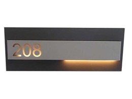 New Hotel LED rail wall protector featuring a stylish design and high impact resistance