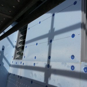 Polystyrene cladding panels for high quality, strength and install speed 