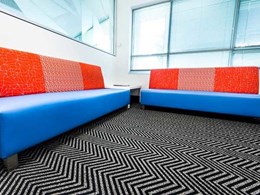 Ontera carpets contribute to visually striking fitout at UXC Brindabella office
