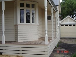 V Notch Weatherboards from Healy’s Building Services