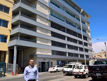 Luca Group director Marco Iannetti at 18A North Terrace Adelaide