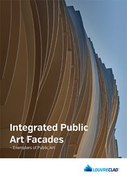 Integrated public art facade: Exemplars of public art