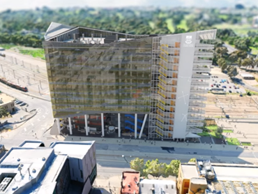The $231 million University of Adelaide Health and Medical Sciences building by Lyons Architects has begun construction.
