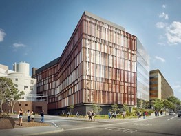 Butterfly wings and rock landscapes inform Woods Bagot's UNSW building design