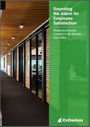 Realising Acoustic Comfort in the Modern Day Office [white paper]