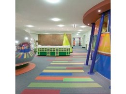 InterfaceFLOR bring shapes and colour to Cabrini Hospital with new children's centre flooring design