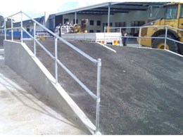 Handrail from Armco Barriers Pty Ltd