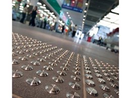 Discrete Architectural Stainless Steel Tactile Indicators from CTA Australia