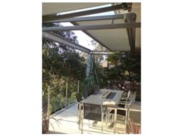 Skyshade retractable glass roof awning from Integra Shade Solutions