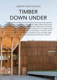 Library and pavilion: Timber Down Under
