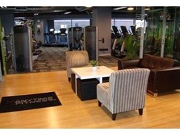 Anytime Fitness installs bamboo flooring from Eco Flooring Systems