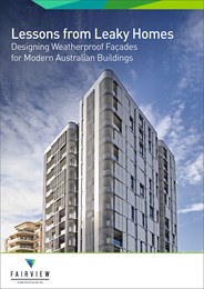 Lessons from leaky homes: Designing weatherproof facades for modern Australian buildings