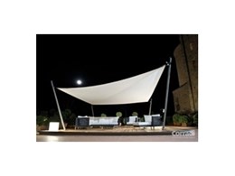 INTREPID retractable shade sails available from Aalta Screen Systems