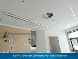 Kwikloc ceiling meets seismic and health requirements at New Royal Adelaide Hospital