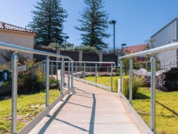 Moddex handrails and balustrades keep Mrs Herberts Park safe and compliant