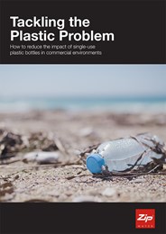 Tackling the plastic problem: How to reduce the impact of single-use plastic bottles in commercial environments