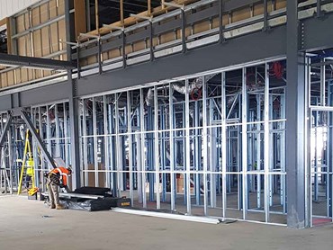 Internal Steel Framing at Avalon Airport