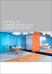 The role of laminate surfaces in commercial design