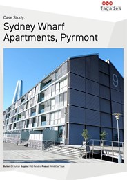Case Study: Sydney Wharf Apartments, Pyrmont