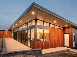 New weekender redefines classic Tassie beach shack with a sustainable twist