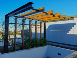 WiseWood’s pergola extends outdoor living space for Sydney client