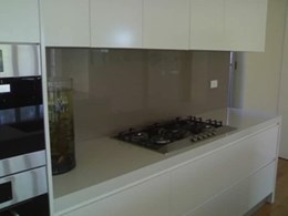 Glass splashbacks in a range of styles and colours from Clear Designs