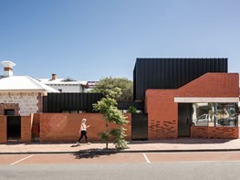 Striking modern addition to a Perth heritage cottage