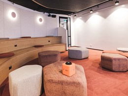 Signature’s coloured carpet tiles imbue refreshing vibe in Endeavour Energy office