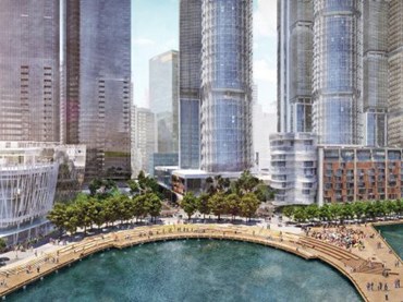 The proposed Watermans Cove. Image: Barangaroo Delivery Authority&nbsp;
