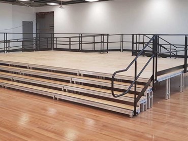 Carlingford Public School QUATTRO Stage, Access Ramp, Front Tiered Steps