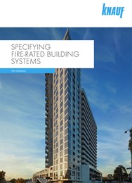 Specifying fire-rated building systems