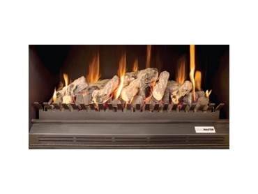 Gas Log Flame Fires - Heatmaster Gas Coal / Log Combination Fire B750