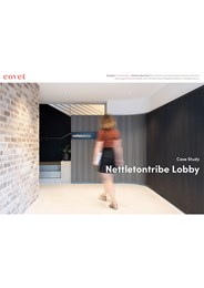 Nettleontribe Lobby: Specifying fast and simple solutions while achieving a impactful and dynamic design vision