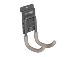 Wall storage hooks for use with storeWALL available from Garageworks
