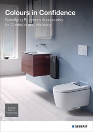 Colours in confidence: Specifying bathroom accessories for cohesion and harmony