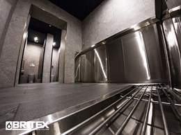 Britex installs 4475mm long L-shape stainless steel urinal for The Albion Hotel