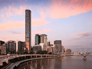 At 249 metres to its architectural tip, Infinity Tower is currently the tallest tower in Brisbane and the eight tallest in Australia.