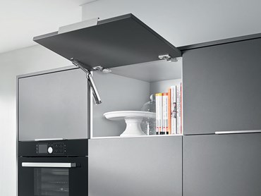 Transform overhead cabinets and optimise storage with Blum Australia