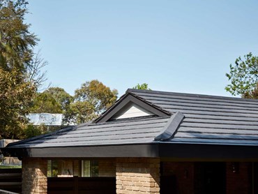 The Croydon house featuring Monier’s Urban Shingle roof tiles 