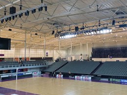 Acoustic ceiling and wall systems installed at Nissan Arena