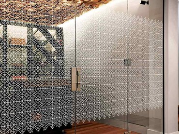 The Design Collection is an assortment of patterns and textures for any glass application